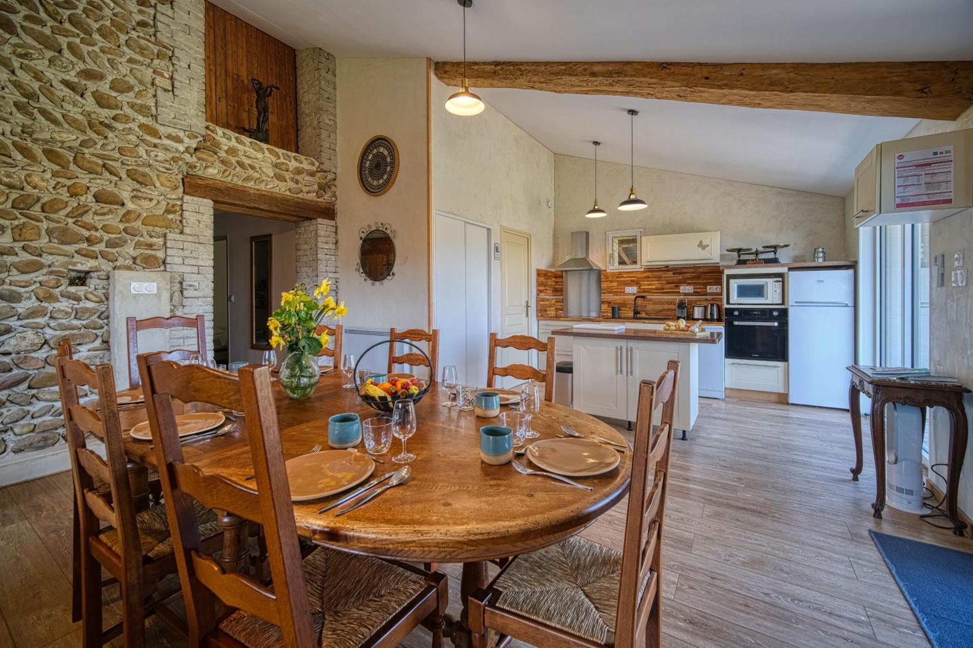 Maison Michonieres - Gite 3 Etoiles - 8 Personnes Miribel  Екстериор снимка